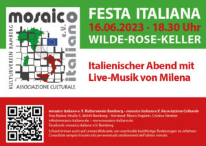 Flyer festa italiana